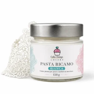 Pasta Ricamo - Barattolo di crema pronta all'uso per una stesura anche per principianti