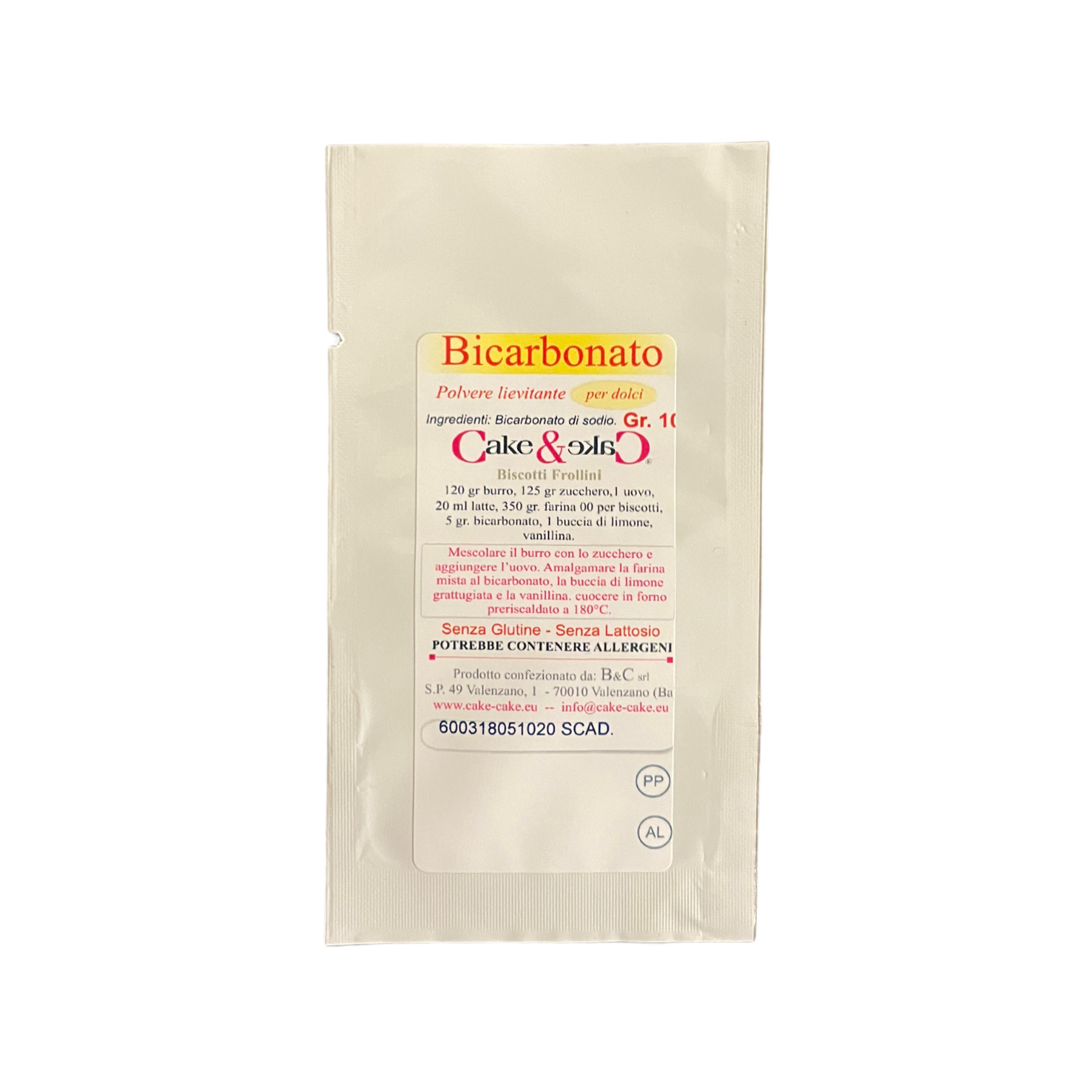 Bicarbonato - polvere lievitante per dolci - CakeDesignLovers