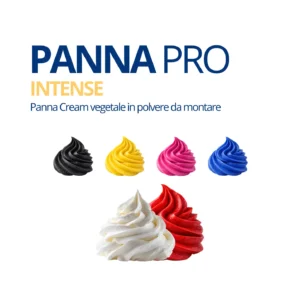 Panna Pro Colori intensi- preparato in polvere per Panna Cream vegetale da montare