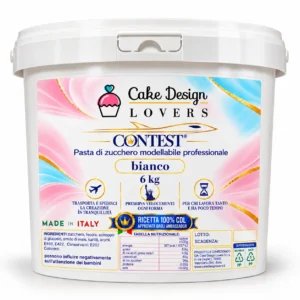 Pasta di zucchero Model 6 KG- Ricetta "Contest" 100% CDL